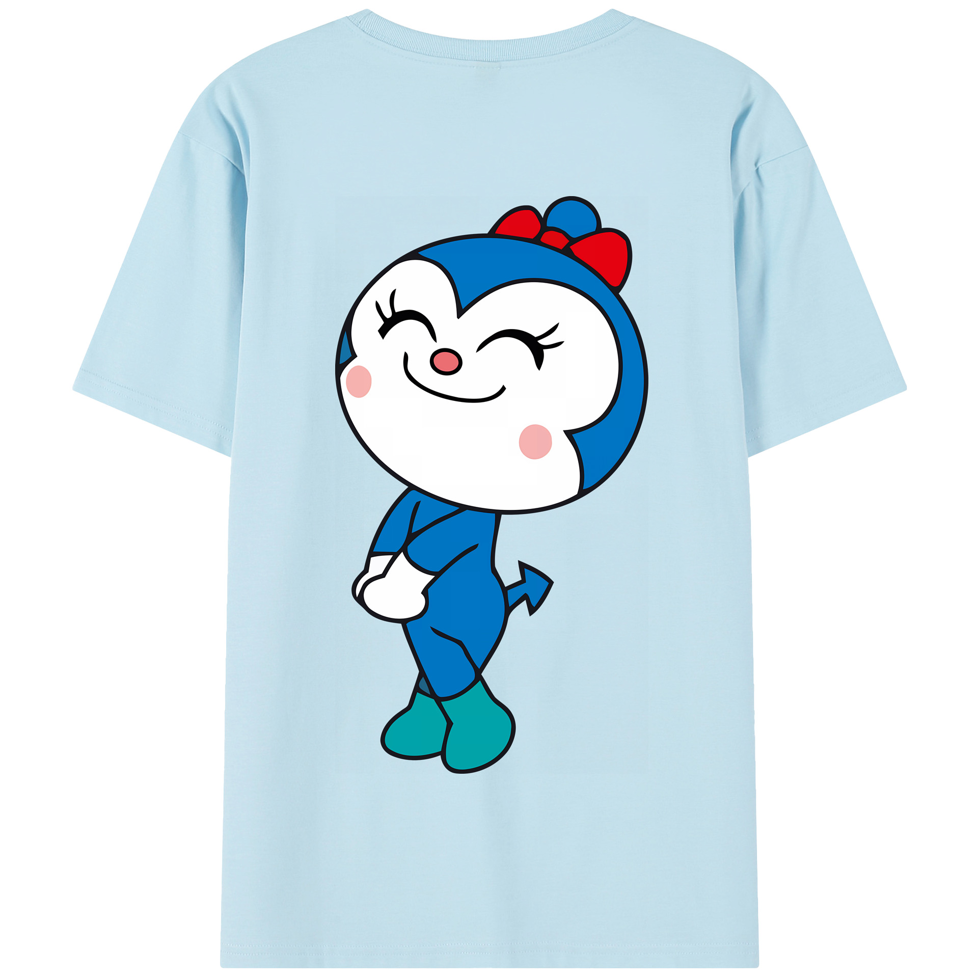 （画像用） アンパンマン Anpanman 綿100％半袖Tシャツ（背面プリント）